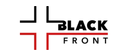 Black Front logo